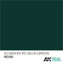 RC Air, IJA 27 Ao Midori Iro (Blue-Green). Cantidad 10 ml. Marca AK Interactive. Ref: RC332.