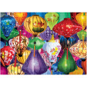 Asian Lanterns. Puzzle vertical, 1000 pz. Marca Eurographics. Ref: 6000-5469.