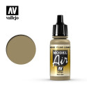 Acrilico Model air Lehmbeige, Loam beige. Bote 17 ml. Marca Vallejo. Ref: 71.245.