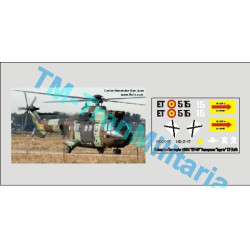 Calcas del helicóptero Euocopter AS332 " ET-515 ". Escala 1:48. Marca Trenmilitaria. Ref: 000_5049.