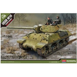 USSR M10 "Lend-Lease" with 5 figures. Escala 1:35. Marca Academy. Ref: 13521.