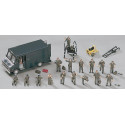 Set US Pilot / Ground Crew. Escala 1:72. Marca Hasegawa. Ref: X72-7 (35007).