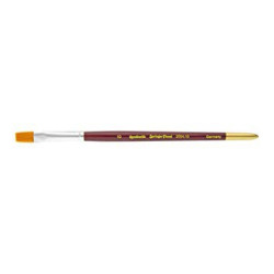 Pincel sintético Toray Nº 4, punta plana. Marca Springer pinsel. Ref: 2054.4.