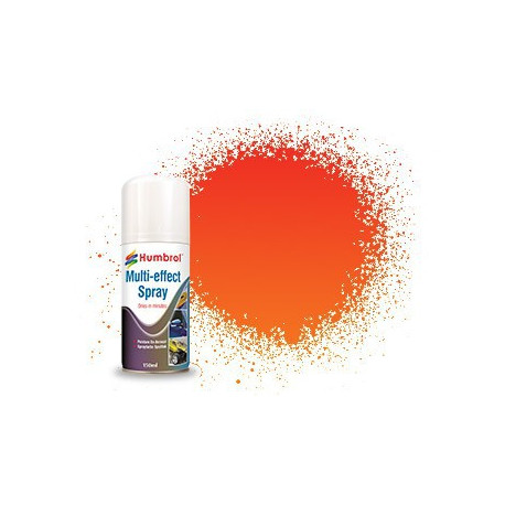Spray red multi-effect, 212. Bote 150 ml. Marca Humbrol. Ref: AD6212.