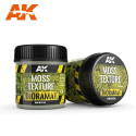 Producto weathering, Moss Texture, textura musgo. Bote de 100 ml. Marca AK Interactive. Ref: AK8038.