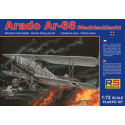 Arado Ar-66, Nachtschlacht, monoplaza. Escala 1:72. Marca RSmodels. Ref: 92063.