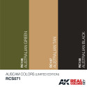 RC modern, AUSCAM colors set (LIMITED EDITION). 3 colores de 10 ml. Marca AK Interactive. Ref: RCS071.