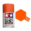 Spray orange gloss, naranja brillante (85012). Bote 100 ml. Marca Tamiya. Ref: TS-12.