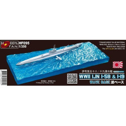 WWII IJN I-58 & I-19 Wave Base (SE73506 / SE73507). Escala: 1:350. Marca: AFV CLUB. Ref: HF095.