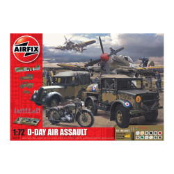 Set 75th Batalla D-Day The Sea Assault Gift. Escala 1:72. Marca Airfix. Ref: A50157A.