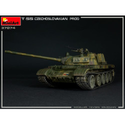 T-55 CZECHOSLOVAK PRODUCTION. Escala 1:35. Marca Miniart. Ref: 35074.
