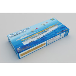Portaaviones USS Langley CV-1. Escala: 1:350. Marca: Trumpeter. Ref: 05631.