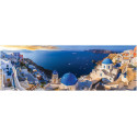 Santorini Greece. Puzzle horizontal 360º, 1000 pz. Marca Eurographics. Ref: 6010-5300.