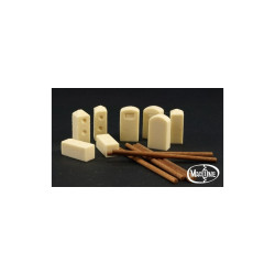 Vallado y mojones. Escala 1:35. Marca Macone. Ref: MAC35002.