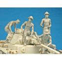 Figuras para tanques Alemanes ”Afrika Korps” Especial Edición. Escala 1:35. Marca Miniart. Ref: 35278.