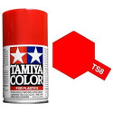 Spray Rojo Italiano brillante, Italian Red (85008). Bote 100 ml. Marca Tamiya. Ref: TS-8.