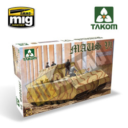 WWII German Super Heavy Tank MAUS V1. Escala 1:35. Marca Takom. Ref: 2049.