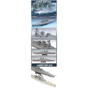 ADMIRAL GRAF SPEE, German Pocket Battleship. Escala: 1:350. Marca: Academy. Ref: 14103.