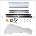 Easy Front-Loading Aluminum Frame Kit, Marco Aluminio de fácil montaje. Marca Eurographics. Ref: 8955-0112.