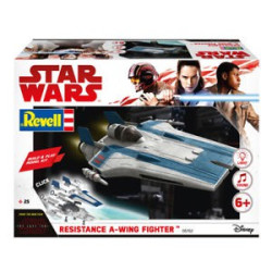 Resistance A-Wing Fighter, Star Wars. Build & Play en Clic. Escala 1:44. Marca revell. Ref: 06762.