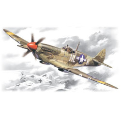Spitfire Mk.VIII, WWII USAAF Fighter. Escala 1:48. Marca ICM. Ref: 48065.