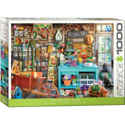 The Potting Shed. Puzzle vertical, 1000 pz. Marca Eurographics. Ref: 6000-5346.