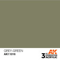 Acrílicos de 3rd Generación, GREY GREEN – STANDARD. Bote 17 ml. Marca Ak-Interactive. Ref: Ak11016.