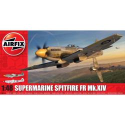 Caza Supermarine Spitfire FR MK.XIV. Escala 1:48. Marca Airfix. Ref: A05135.