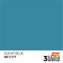 Acrílicos de 3rd Generación, DUCAT BLUE – STANDARD. Bote 17 ml. Marca Ak-Interactive. Ref: Ak11177.