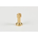 Pedestal liso en latón, 29 mm de altura. 1 unds. Marca Amati. Ref: 569029.