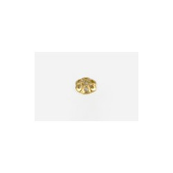 Adorno de Latón Tipo T/0, 4 mm. ( 10 unds. ). Marca Amati. Ref: 553021, 5530/21.