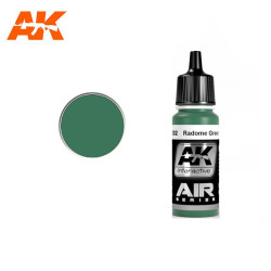 Acrílico Serie Air Radome Green. Bote 17 ml. Marca Ak-Interactive. Ref: Ak2302.