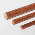 Varilla madera Sapelly 4 x 1000 mm. 5 unidades. Marca Dismoer. Ref: 35153.