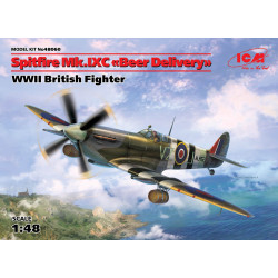 Spitfire Mk.IXC 'Beer Delivery', caza británico WWII. Escala 1:48. Marca ICM. Ref: 48060.