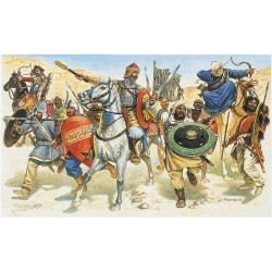 Guerreros Sarracenos S. XI. Escala 1:72. Marca Italeri. Ref: 6010.