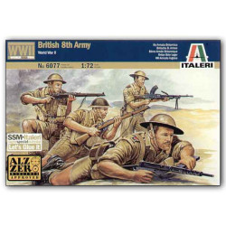 British 8th Army. Escala 1:72. Marca Italeri. Ref: 6077.