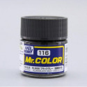 Lacquer paint RLM66 Black Gray. Bote 10 ml. Marca MR.Hobby. Ref: C116.