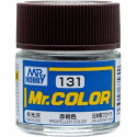 Lacquer paint Red Brown 3/4 Flat II. Bote 10 ml. Marca MR.Hobby. Ref: C131.