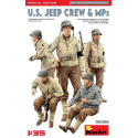 Figuras y MPs. para Jeep U.S. Edición Especial. Escala 1:35. Marca Miniart. Ref: 35308.