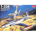 Lockheed T-33A Shooting Star. Escala 1:48. Marca Academy. Ref: 12284.