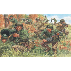 Infanteria Americana, WWII. Escala 1:72. Marca Italeri. Ref: 6046.