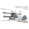 Fokker Dr.I Triplane + busto de Manfred von Richthofen. Escala 1:32. Marca Meng. Ref: QS-002S.