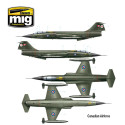 F-104 G STARFIGHTER. Escala 1:48. Marca Ammo Mig Jimenez. Ref: AMIG8504.