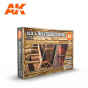 Set acrilicos 3D, para tonos de madera y madera vieja, Vol.1. Marca AK Interactive. Ref: AK11673.