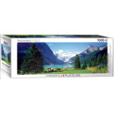 Lake Louise Canadian Rockies. Puzzle vertical, 1000 pz. Marca Eurographics. Ref: 6010-1456.