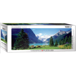Lake Louise Canadian Rockies. Puzzle vertical, 1000 pz. Marca Eurographics. Ref: 6010-1456.