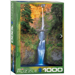 Multnomah Falls Oregon. Puzzle vertical, 1000 pz. Marca Eurographics. Ref: 6000-0546.