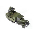 GAZ-AAA w/QUAD M4 MAXIM. Escala 1:35. Marca Miniart. Ref: 35177.