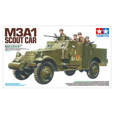M3A1 Scout Car. Escala 1:35. Marca Tamiya. Ref: 35363.