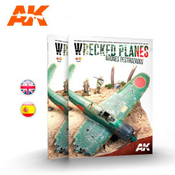 WRECKED PLANES, Aviones Destrozados. Marca AK Interactive. Ref: AK918.